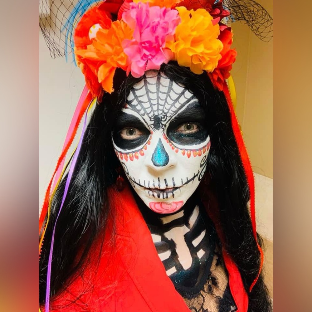 Halloween Day of The Dead Head Accessories
